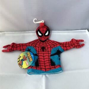 Vintage Spiderman Marvel Bath Tub Wash Mitt 2003 Jay Franco NEW W/Tags